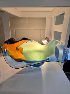 Image of Color Chip Platter and Vases