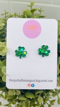 Image 1 of Shamrock Earrings