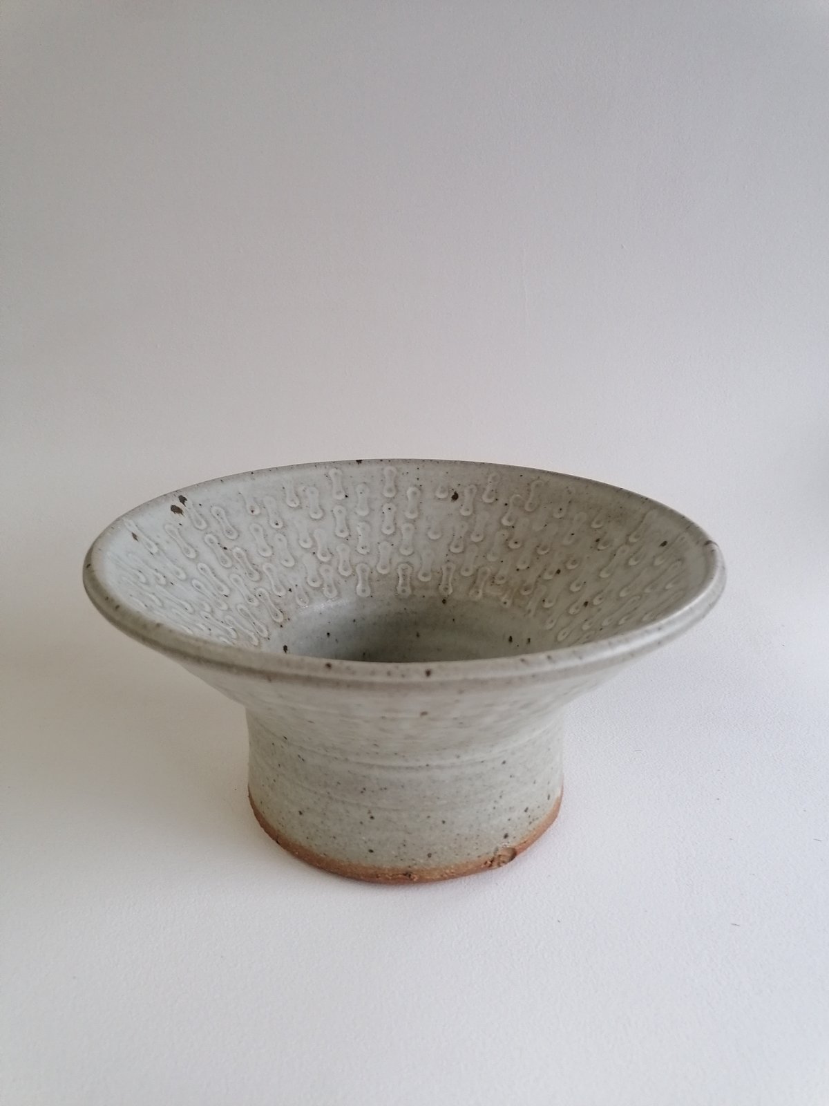 Image of Chain link Stamped Bowl.