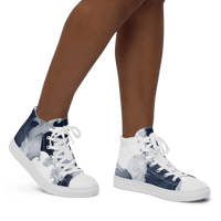 Image 3 of Whitecap Light Women’s High Top Canvas Shoes
