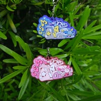 Image 5 of MESS-AGE X DWANG - keychain (pink)