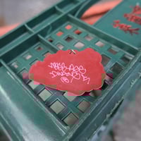 Image 4 of MESS-AGE X DWANG - keychain (pink)