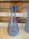 Blue swirl vase 