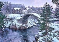 Carrbridge Winter Wonderland exclusive print