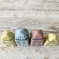 Image 4 of SALE Coloured Clay Mini Ceramic Houses
