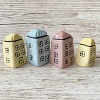 Image 5 of SALE Coloured Clay Mini Ceramic Houses