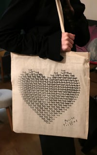 Image 1 of Tote bag Fuck Double impression