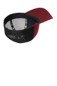 Image 3 of Lift Up , Level Up 1 - Trucker Hat ( Scarlet Red )