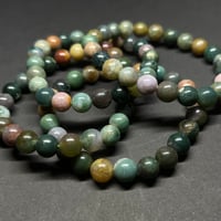 Image 1 of Indian Moss Agate Bracelet