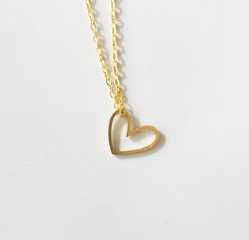 Image of Open Heart Necklace