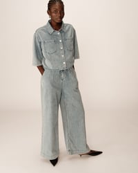 Image 1 of Jeans Pompon Sky Blue