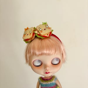 Image of Spring Picnic Headband for Blythe Dolls