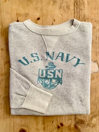 Image 1 of RARE WW2 US NAVY SINGLE-V SWEATSHIRT