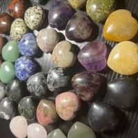 Image 3 of Crystal Heart Carving Intuitively Pick