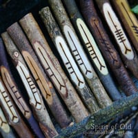 Image 3 of Tree Breath Staves - Lunar Celtic Tree Calendar (TC001-18)