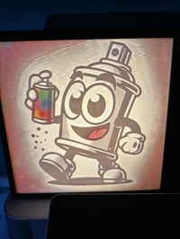 Image 1 of Can Man - Coloured Litho light box LE run