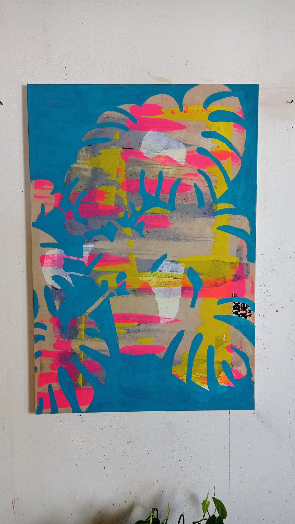 "Monstera Whisper" 