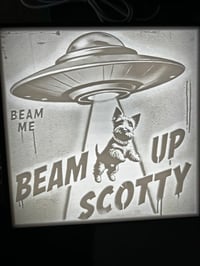 Image 1 of Scotty - Black and White litho light box LE run