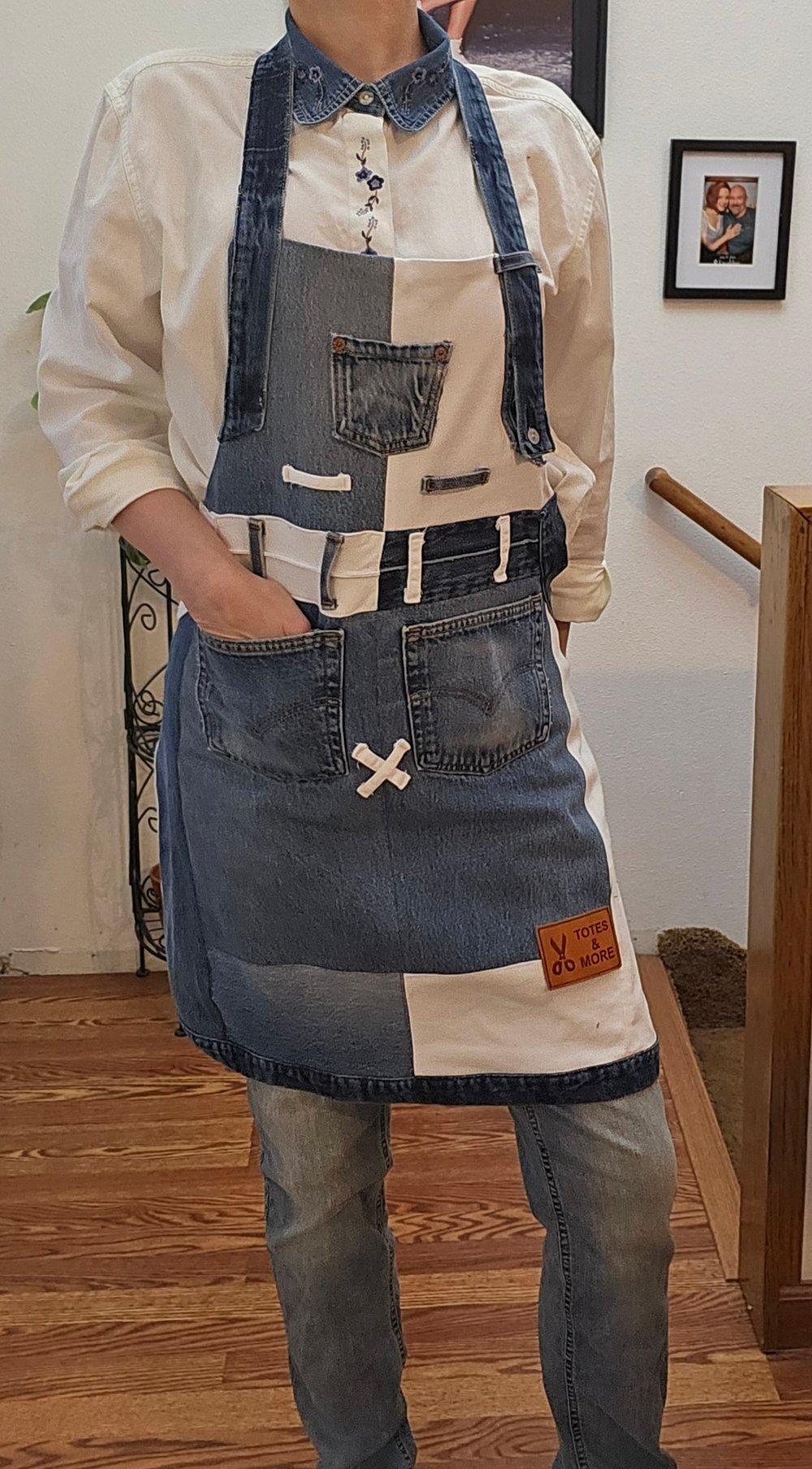 Image of Patchwork Apron(was $75.00)
