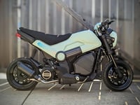 Image 1 of **BLEMISH NAVi 110 BLACKOUT Low Rise Exhaust Kit 