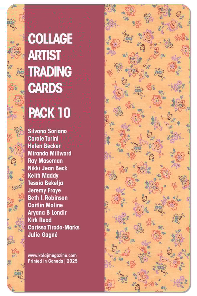 Image of Collage Artist Trading Cards, Pack 10