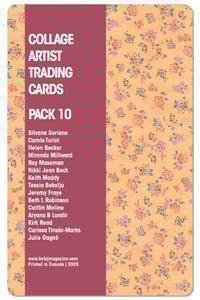 Image of Collage Artist Trading Cards, Pack 10
