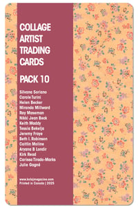 Image of Collage Artist Trading Cards, Pack 10