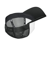 Image 3 of Lift Up , Level Up 3 - Trucker Hat ( White / Black )