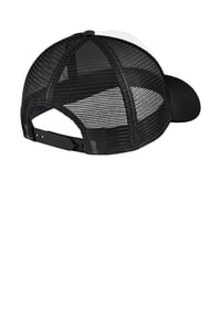 Image 4 of Lift Up , Level Up 3 - Trucker Hat ( White / Black )