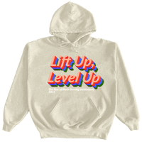 Image 3 of "Lift Up , Level Up" 1 - Off White Jogger Set