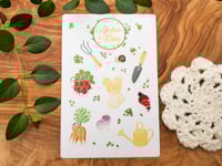 Image 1 of Gardening Sticker Sheet
