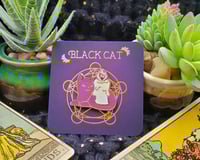 Image 1 of Black Cat Enamel Pin