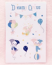 Image 1 of Dreamy Circus Sticker Sheet