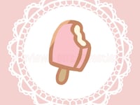 Image 2 of Tiny Creamsicle Enamel Pin