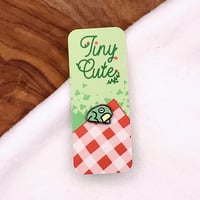 Image 2 of Tiny Frog Enamel Pin