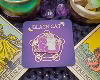 Image 2 of Black Cat Enamel Pin