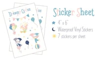 Image 2 of Dreamy Circus Sticker Sheet