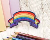 Image 1 of Rainbow Iron on Patch