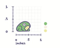 Image 3 of Tiny Frog Enamel Pin