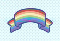 Image 2 of Rainbow Iron on Patch