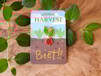 Image 1 of Beet Veggie Harvest Hard Enamel Pin
