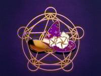 Image 3 of Witch Hat Enamel Pin