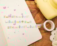 Image 1 of Bookshelf washi tape - 15mm