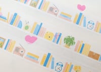 Image 2 of Bookshelf washi tape - 15mm
