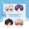 Love and Deepspace Face Charms