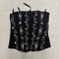 Image 1 of sequinned le chateau corset