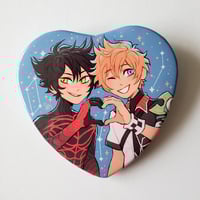 Image 1 of Kingdom Hearts VanVen Heart Button