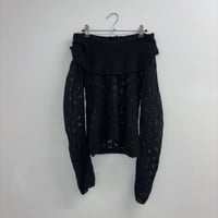 Image 1 of off shoulder knit