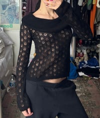 Image 5 of off shoulder knit