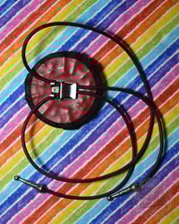 Image 3 of Bi Eye Wyrm Bolo Tie
